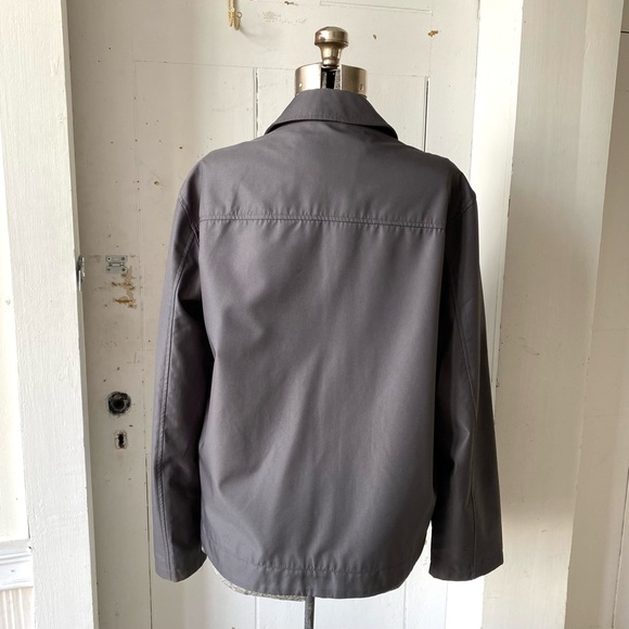 Vintage Structure Men's Grey Mesh Jacket - Picture 4 of 14